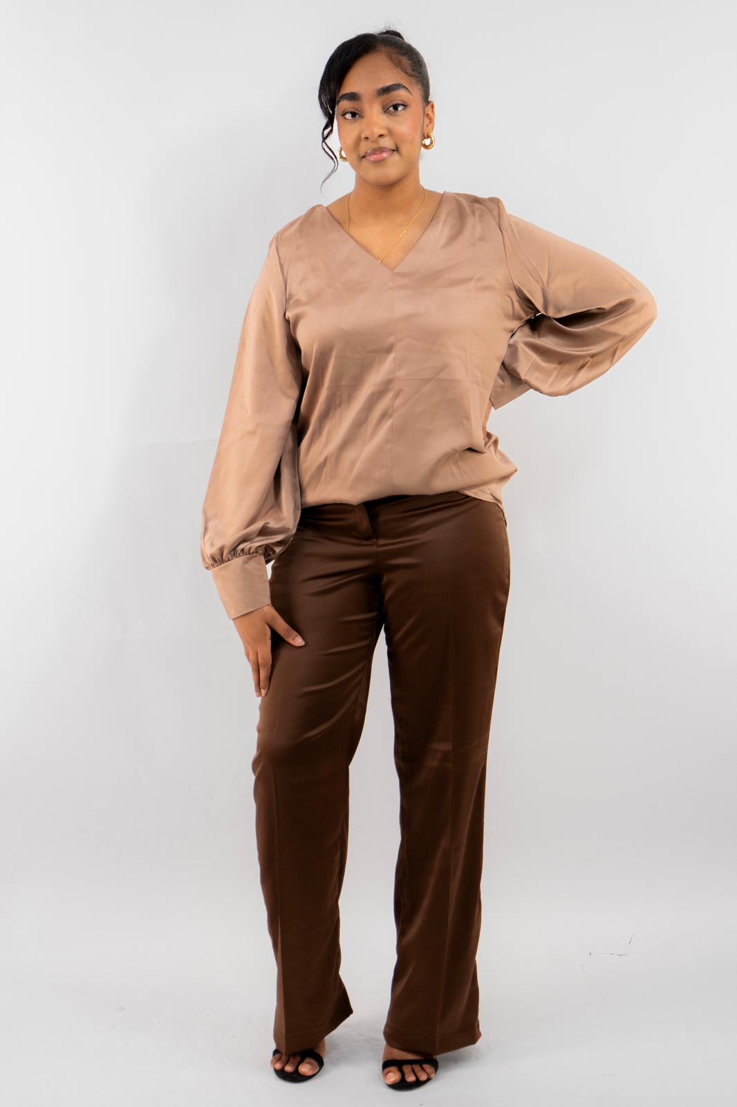 Café Satin Set