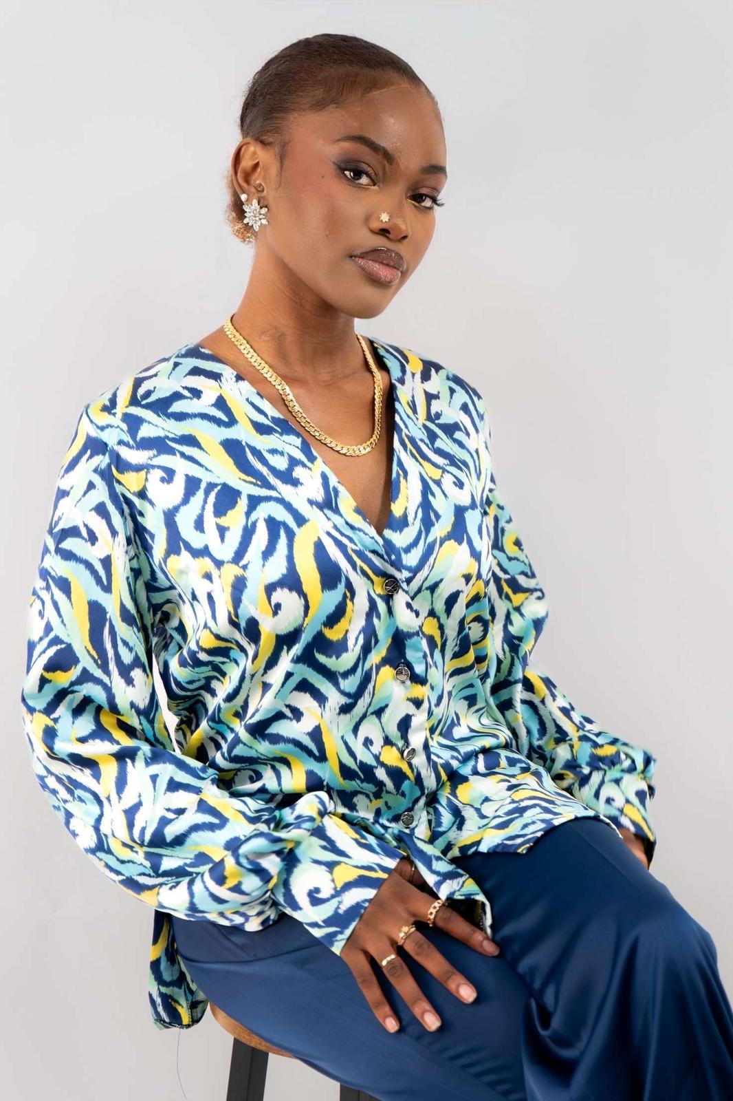 Blouse Blue Savannah